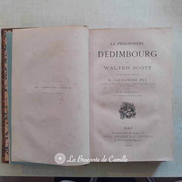 La prisonnière d'Edimbourg